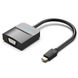 Vention Adaptador USB Tipo-C macho a VGA hembra TDDBB